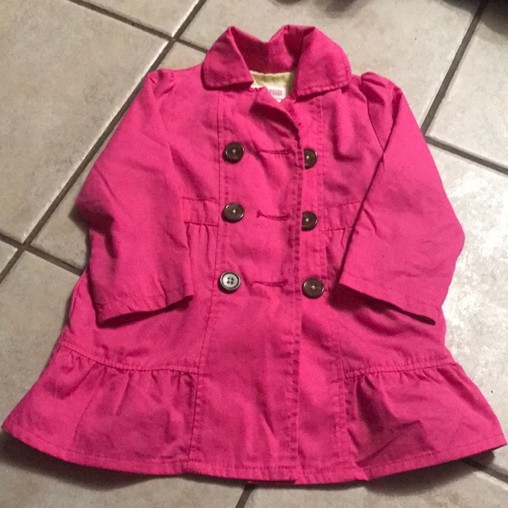 Pink Trench Coat